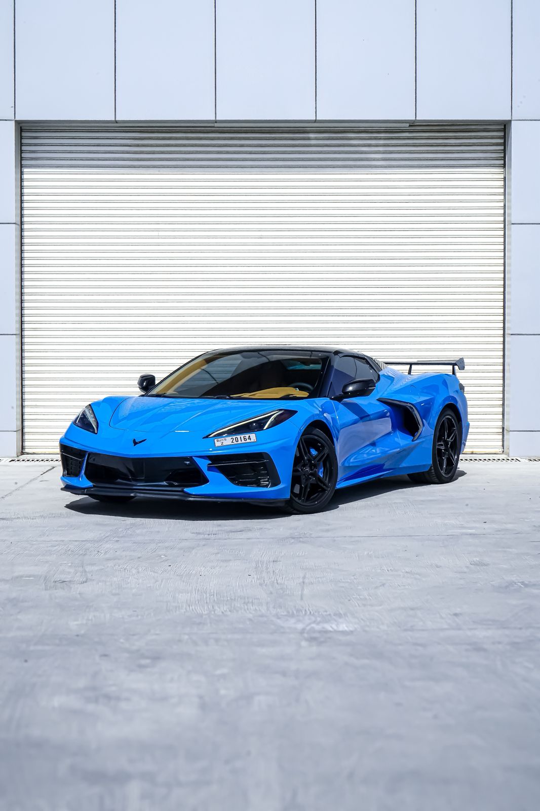 Rent Chevrolet Corvette BLUE 2023 in Dubai , UAE 