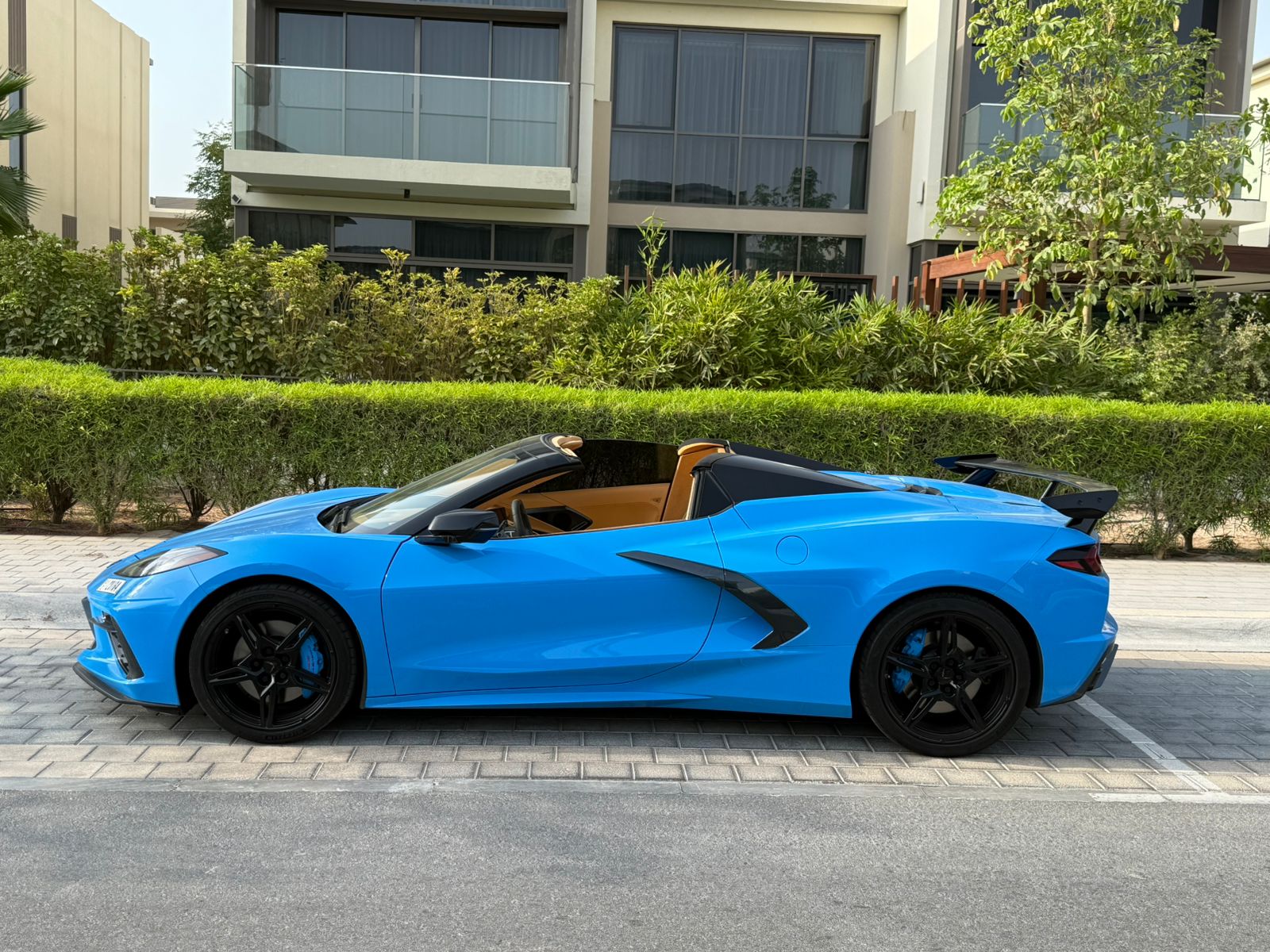 Rent Chevrolet Corvette BLUE 2023 in Dubai , UAE 