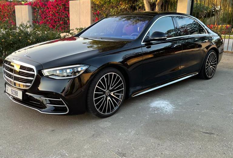 Rent Mercedes-Benz S-class BLACK 2022 in Dubai , UAE 