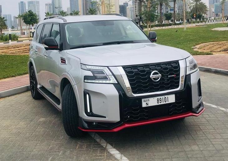 Rent Nissan Patrol BEIGE 2021 in Dubai , UAE 