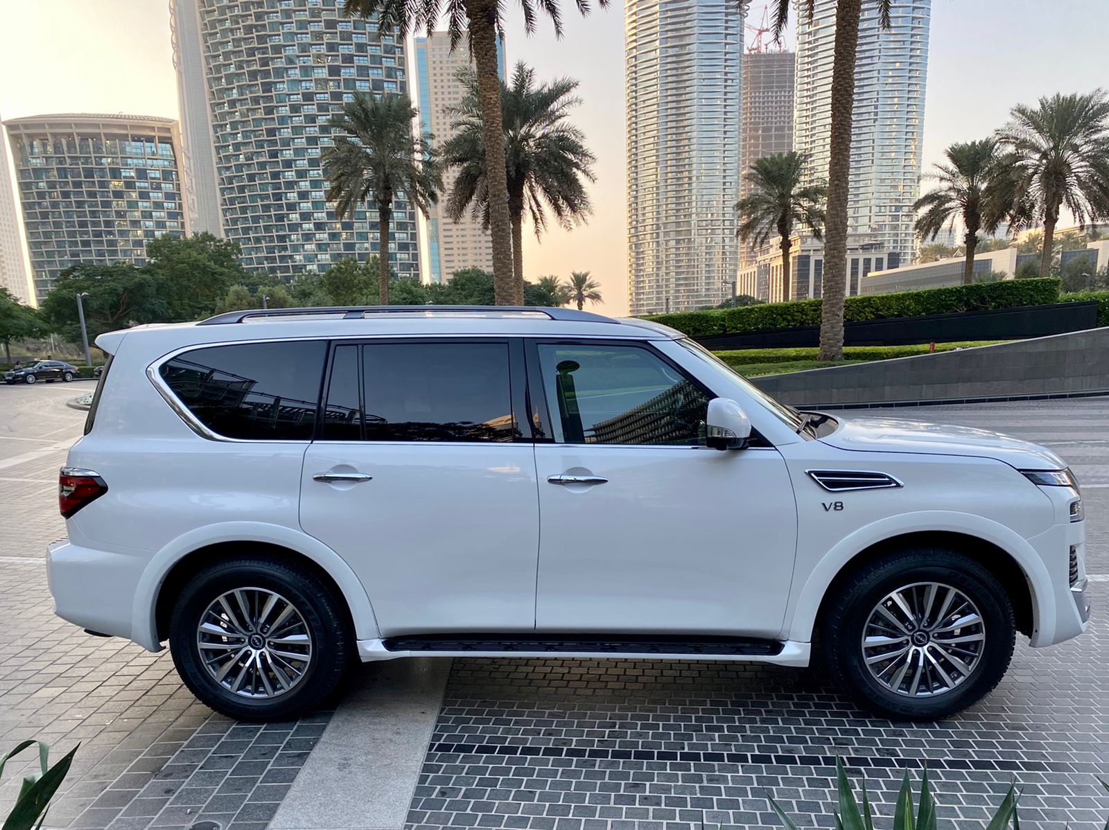 Rent Nissan Platinum WHITE 2022 in Dubai , UAE 