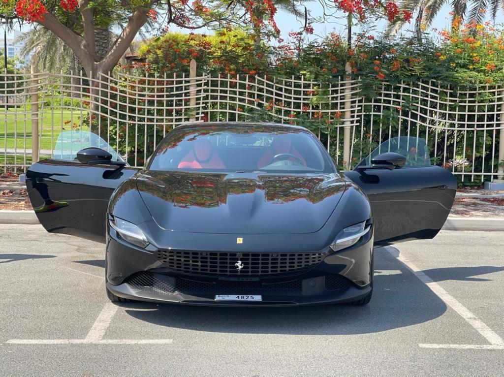 Rent Ferrari Roma RED 2022 in Dubai , UAE 