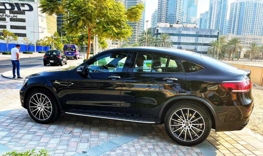 Rent Mercedes-Benz Glc BLACK 2021 in Dubai , UAE 
