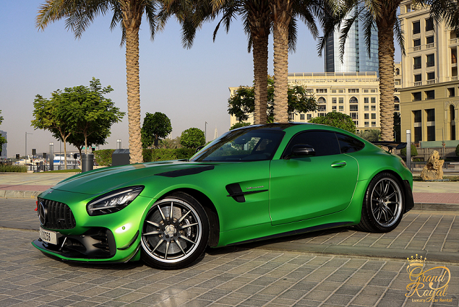 Rent Mercedes-Benz Gt GREEN 2020 in Dubai , UAE 