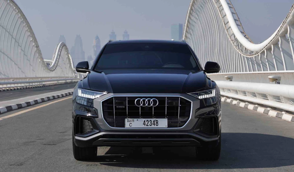 Rent Audi Q8 BLACK 2022 in Dubai , UAE 