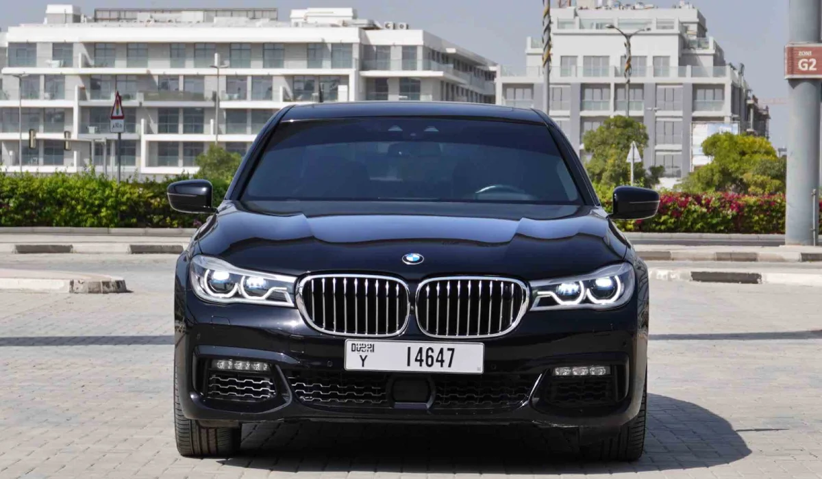 Rent Bmw Series 7 BLACK 2022 in Dubai , UAE 