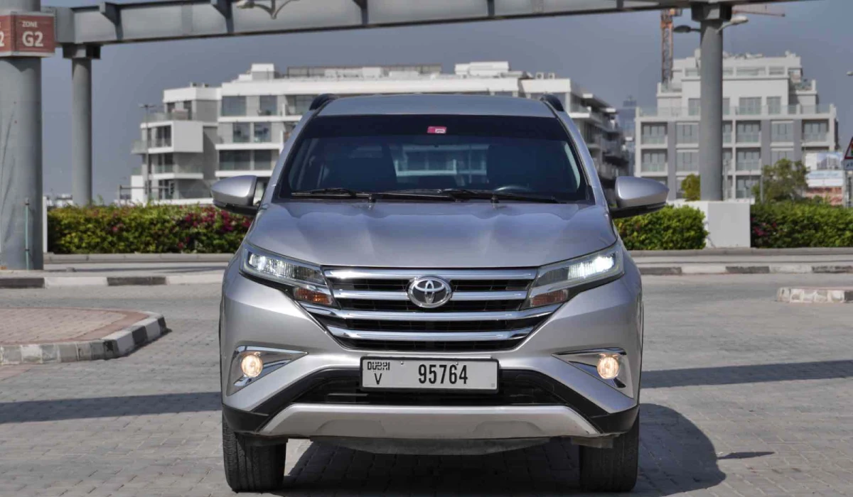Rent Toyota Raf 4 BEIGE 2021 in Dubai , UAE 