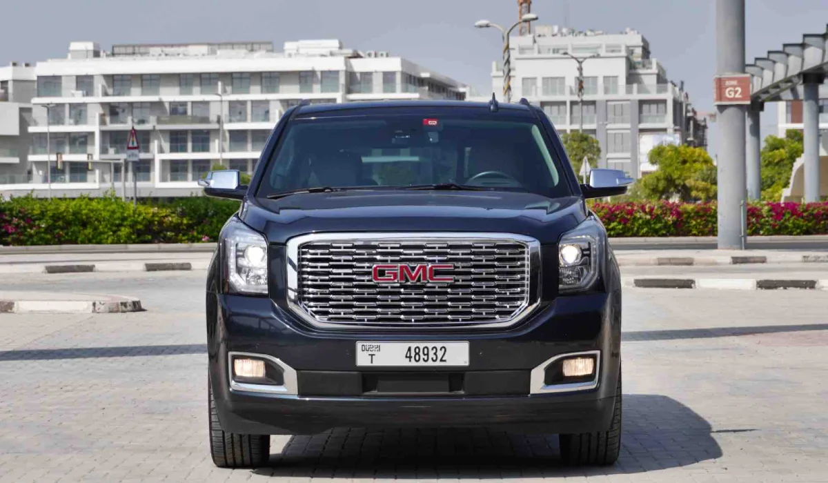 Rent GMC Yukon BEIGE 2021 in Dubai , UAE 