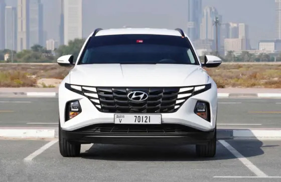 Rent Hyundai Tucson WHITE 2023 in Dubai , UAE 