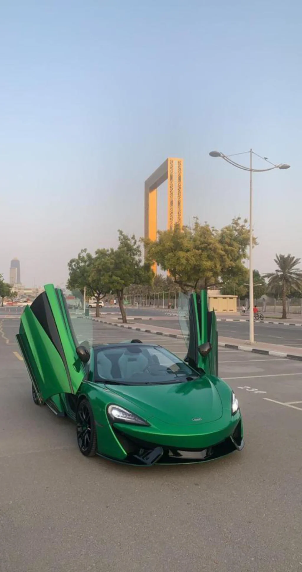 Rent McLaren Gt GREEN 2022 in Dubai , UAE 