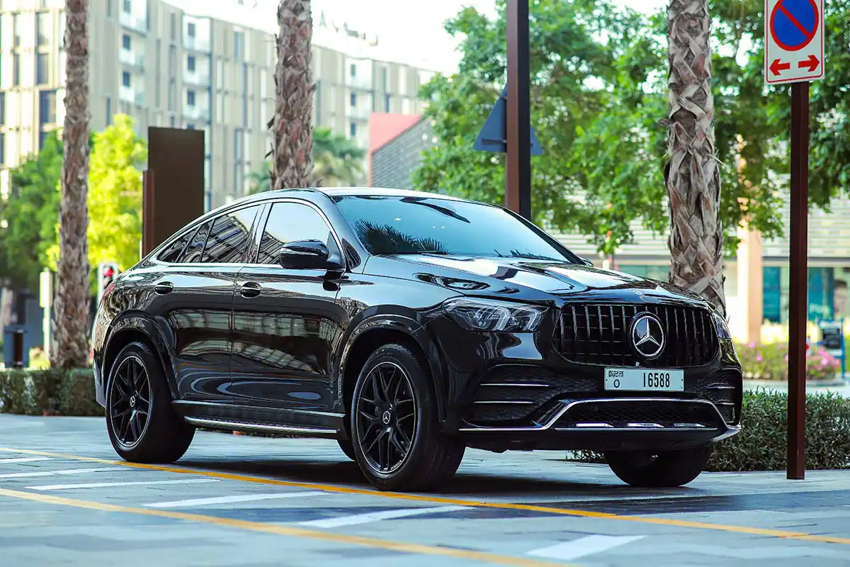 Rent Mercedes-Benz Gle BLACK 2022 in Dubai , UAE 