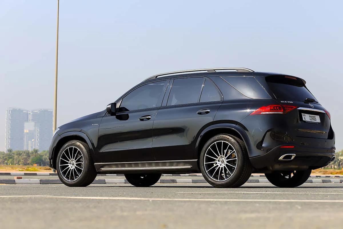 Rent Mercedes-Benz Gle BLACK 2022 in Dubai , UAE 