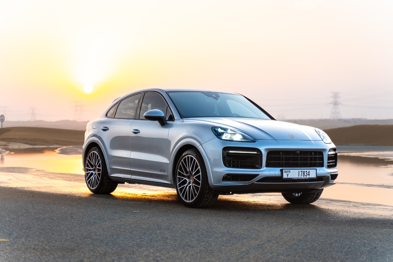Rent Porsche Cayenne BLUE 2023 in Dubai , UAE 