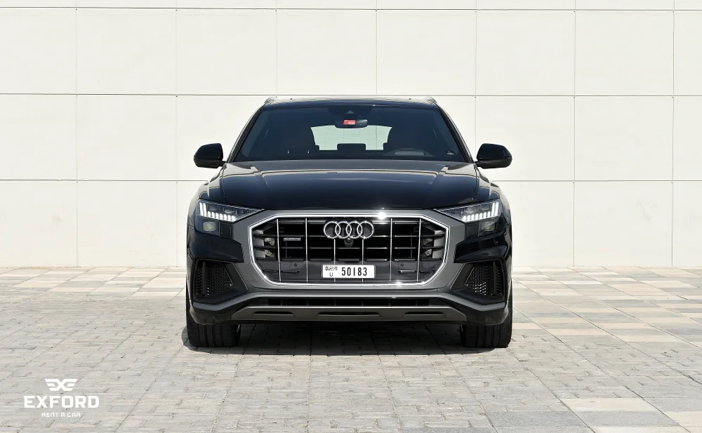 Rent Audi Q8 BLACK 2022 in Dubai , UAE 