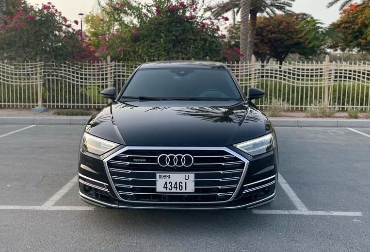 Rent Audi A8 BLACK 2020 in Dubai , UAE 
