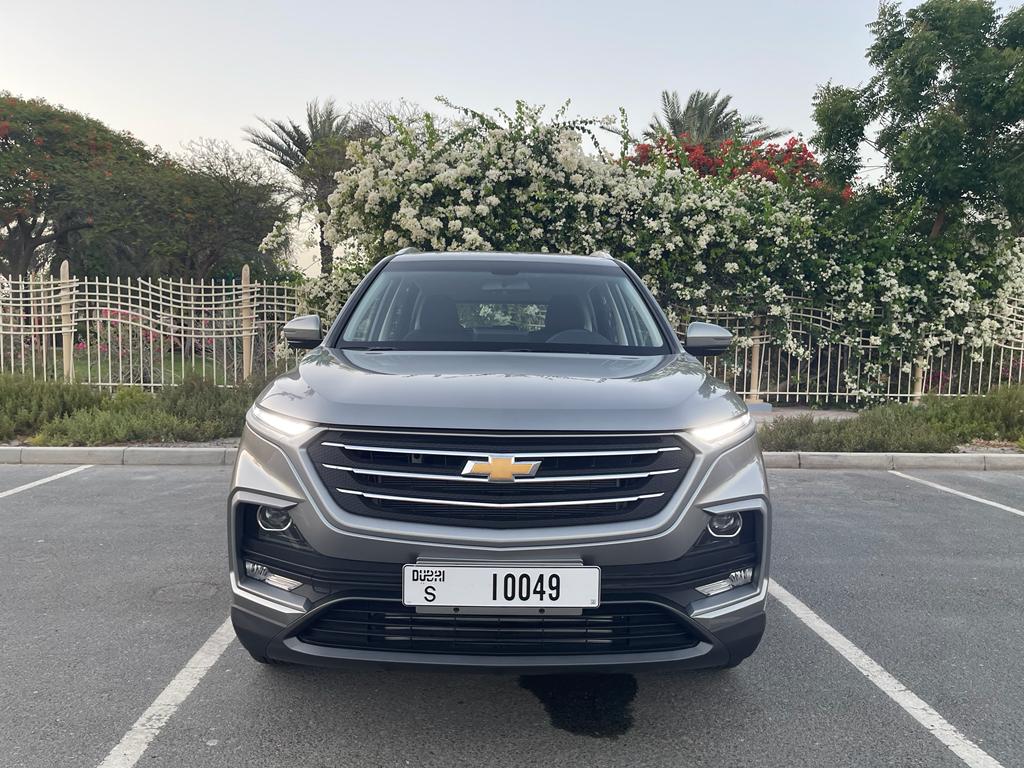 Rent Chevrolet Captiva GREY 2022 in Dubai , UAE 