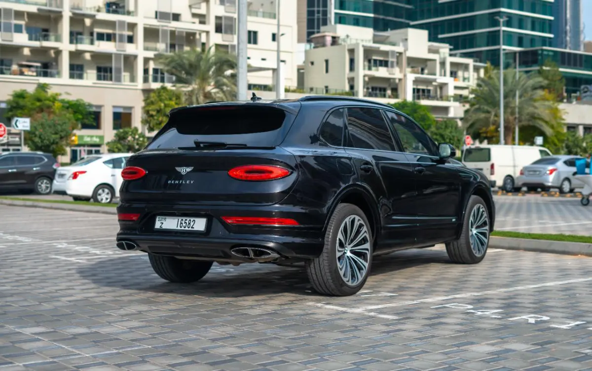 Rent Bentley Ram trx BLACK 2023 in Dubai , UAE 