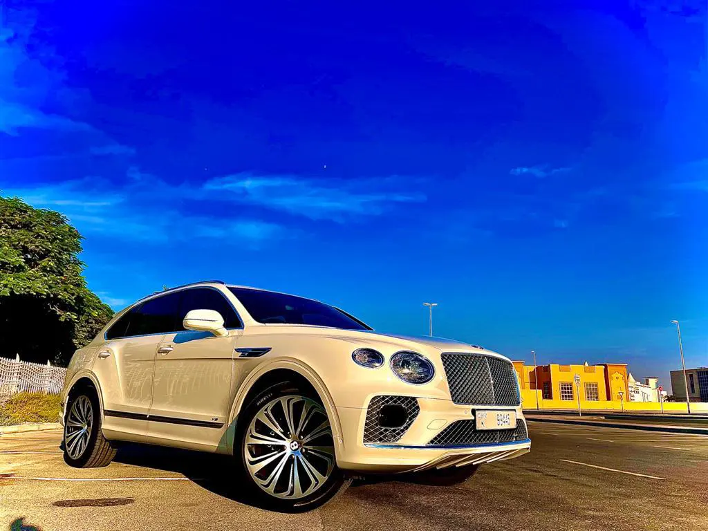 Rent Bentley Ram trx WHITE 2023 in Dubai , UAE 