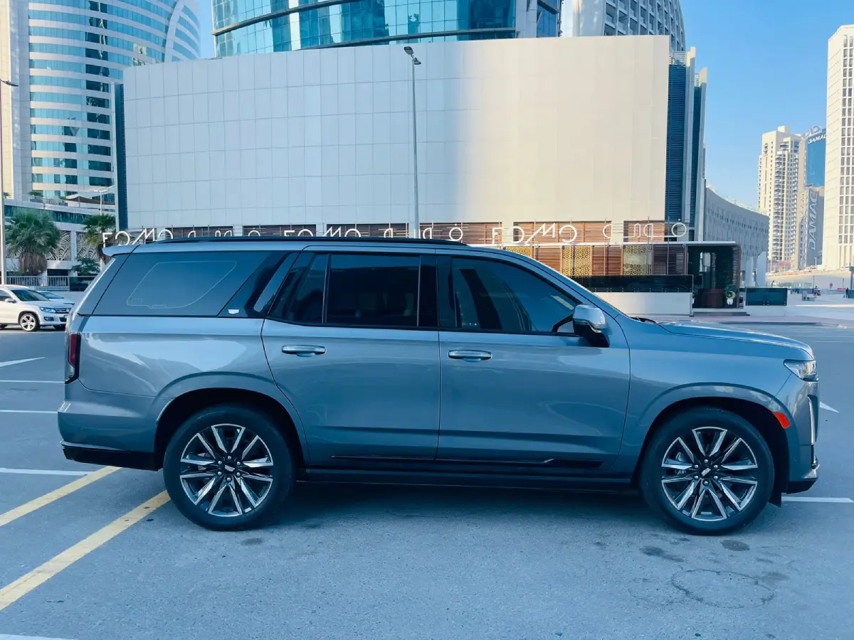 Rent Cadillac Escalade BEIGE 2023 in Dubai , UAE 