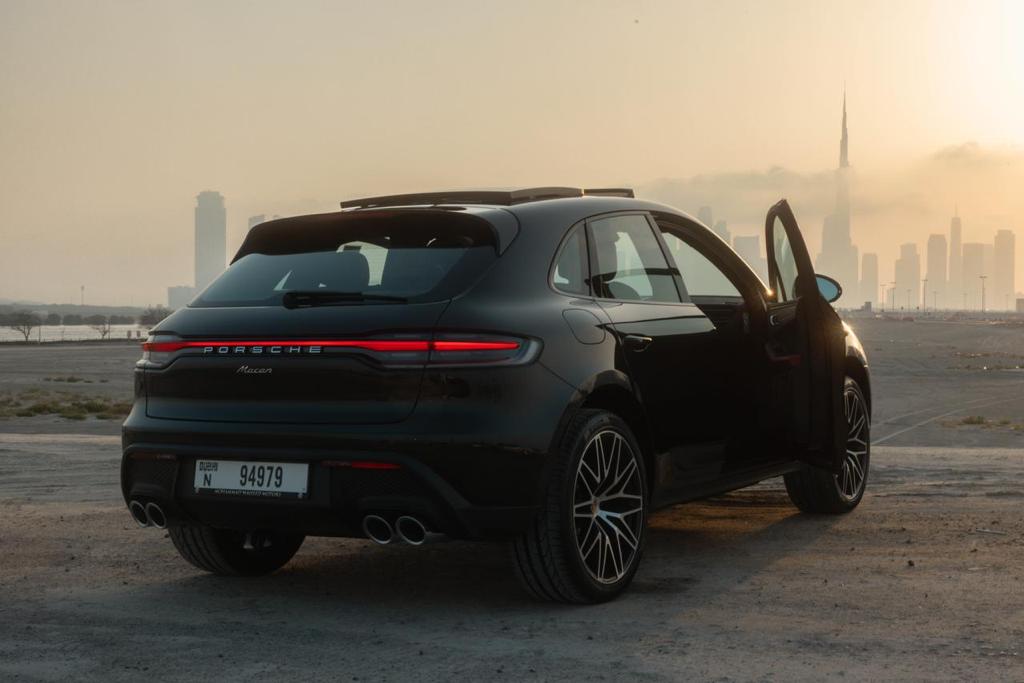 Rent Porsche Mecan BLACK 2023 in Dubai , UAE 