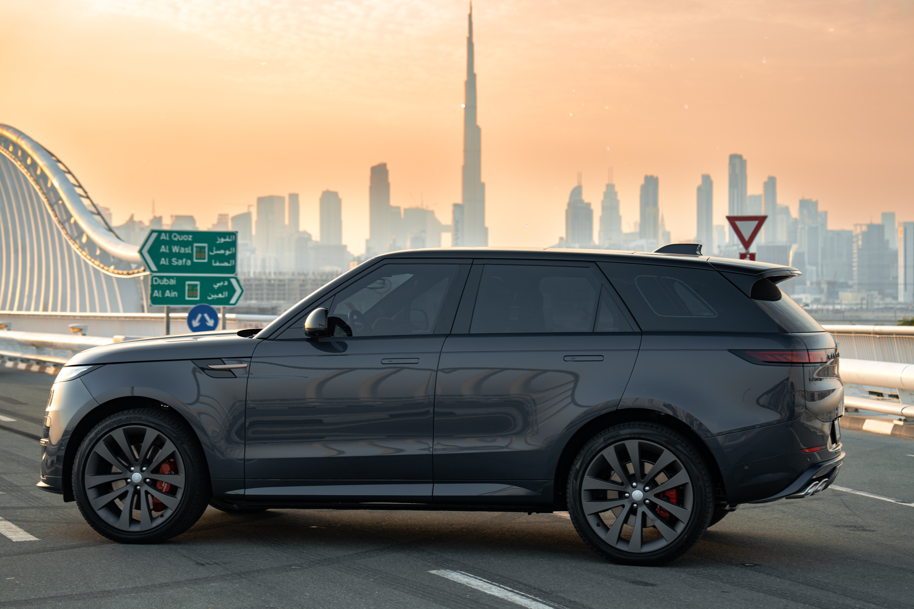 Rent Range-Rover Sport BLUE 2023 in Dubai , UAE 