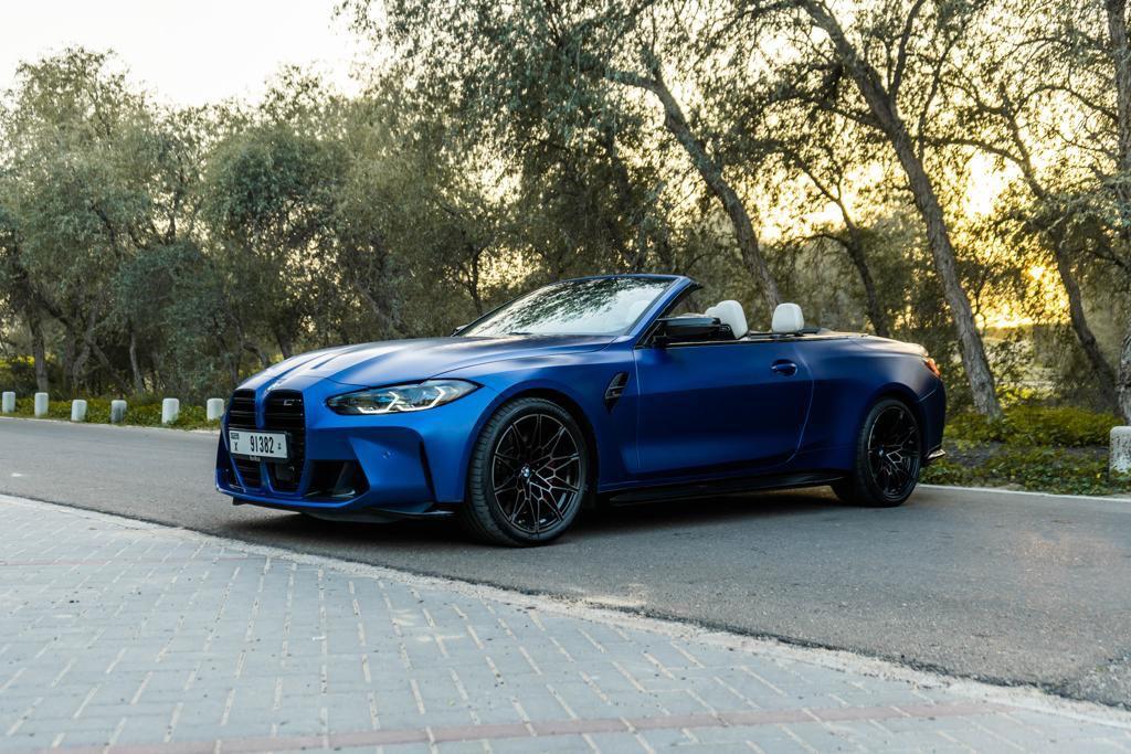 Rent Bmw Series m BLUE 2023 in Dubai , UAE 