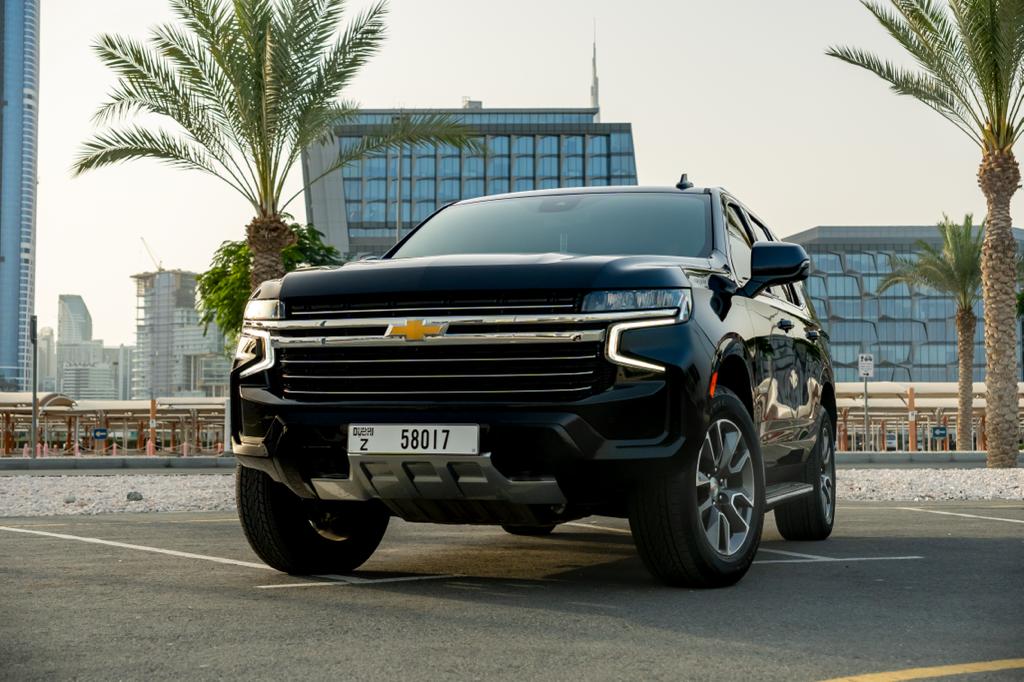 Rent Chevrolet Tahoe BLACK 2023 in Dubai , UAE 