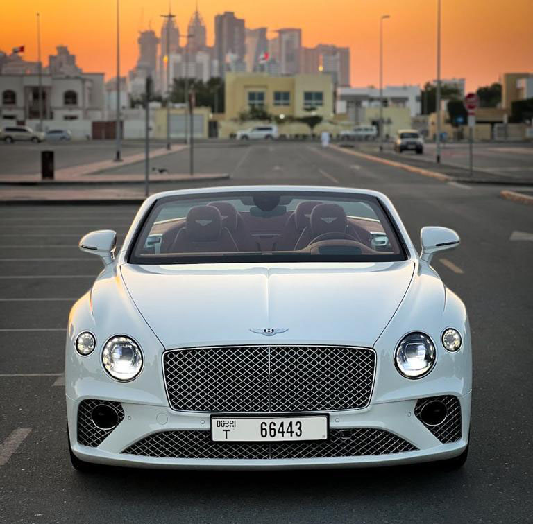 Rent Bentley Flying spur WHITE 2022 in Dubai , UAE 