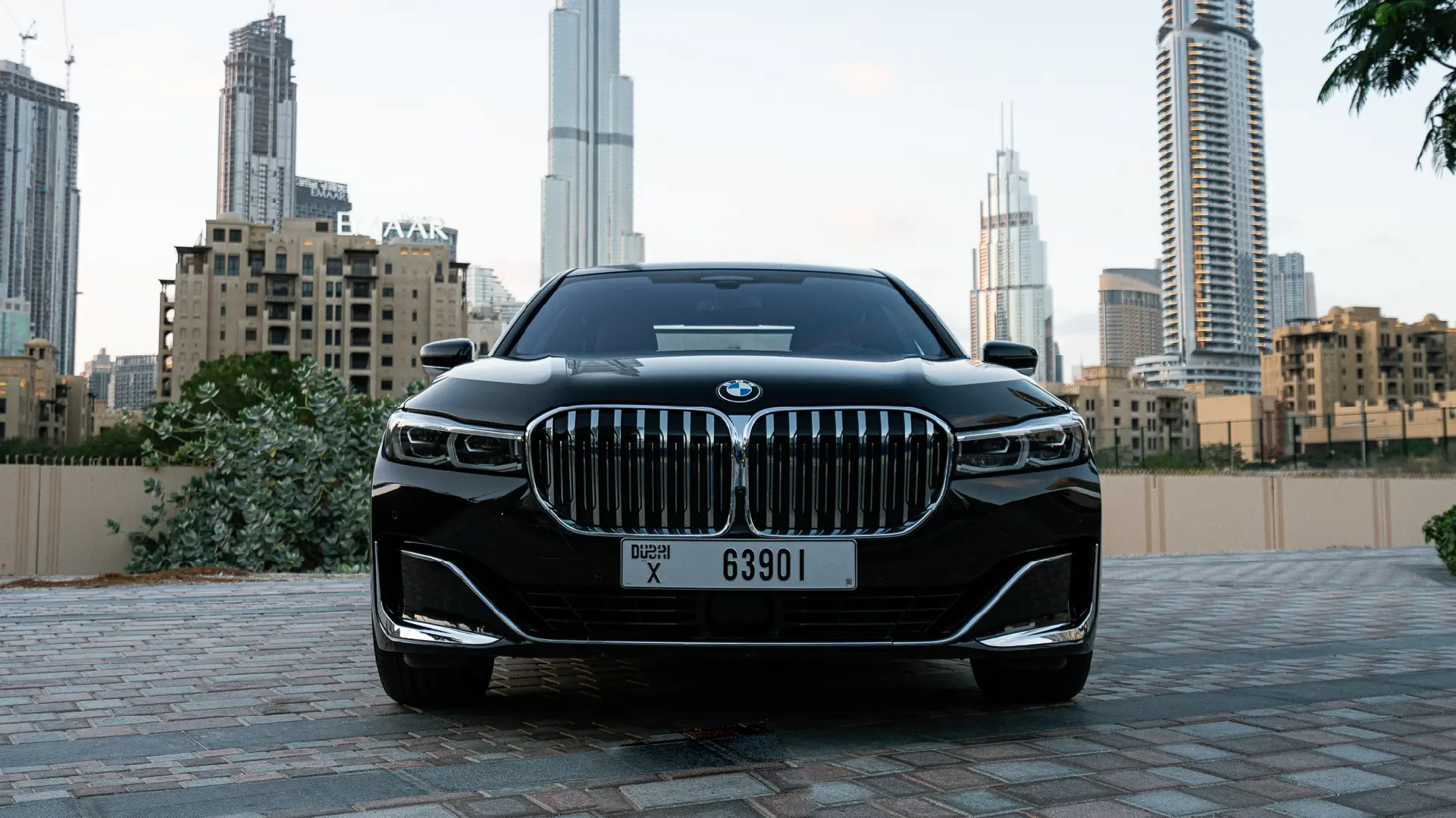 Rent Bmw Series 7 BLACK 2021 in Dubai , UAE 