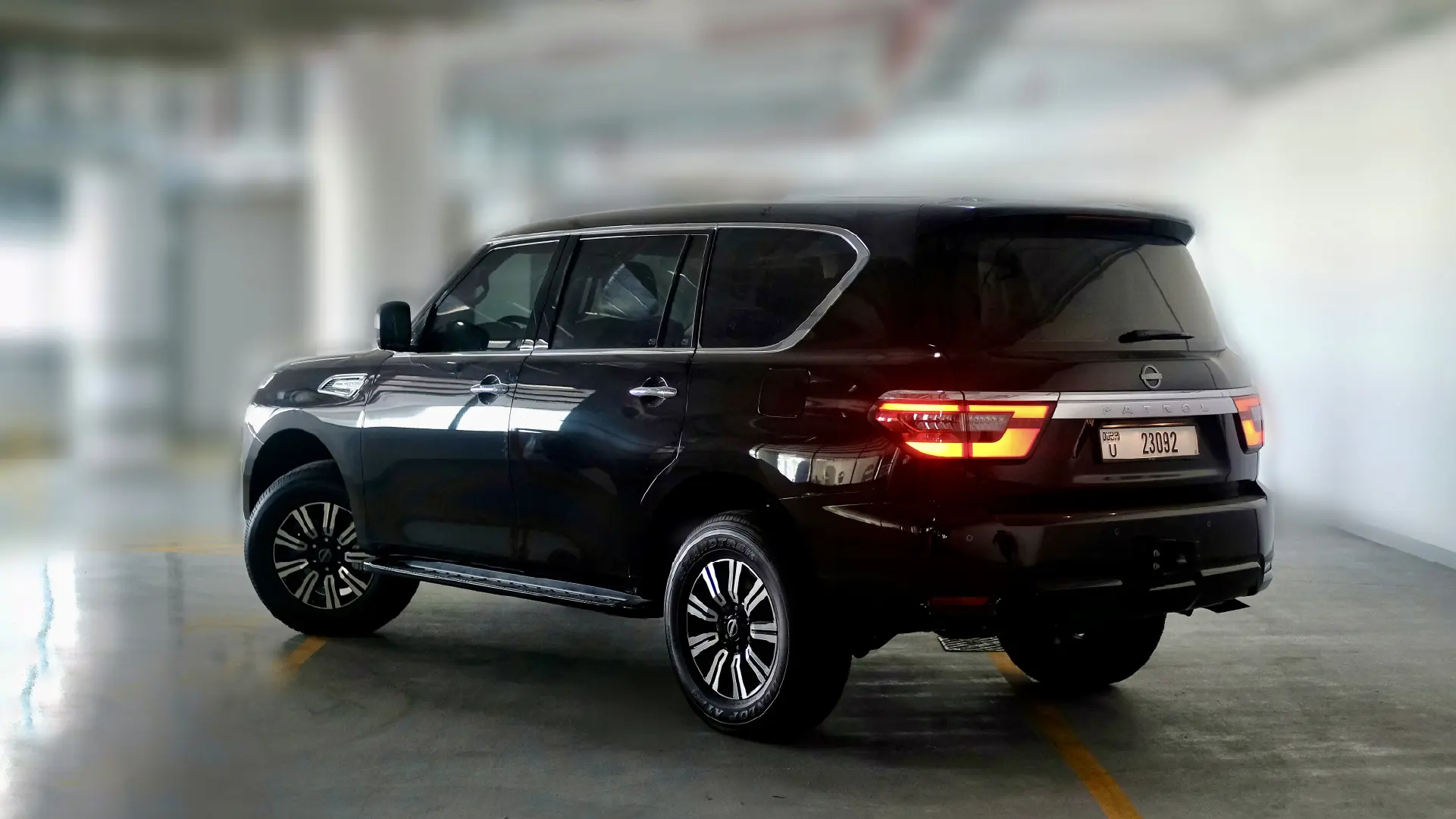 Rent Nissan Patrol BLACK 2024 in Dubai , UAE 