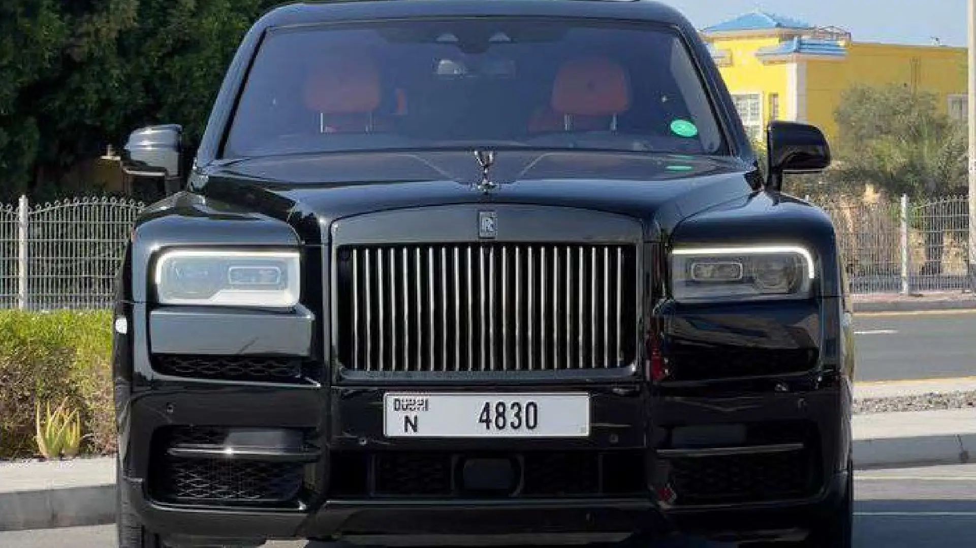 Rent Rolls-Royce Cullinan BLACK 2022 in Dubai , UAE 