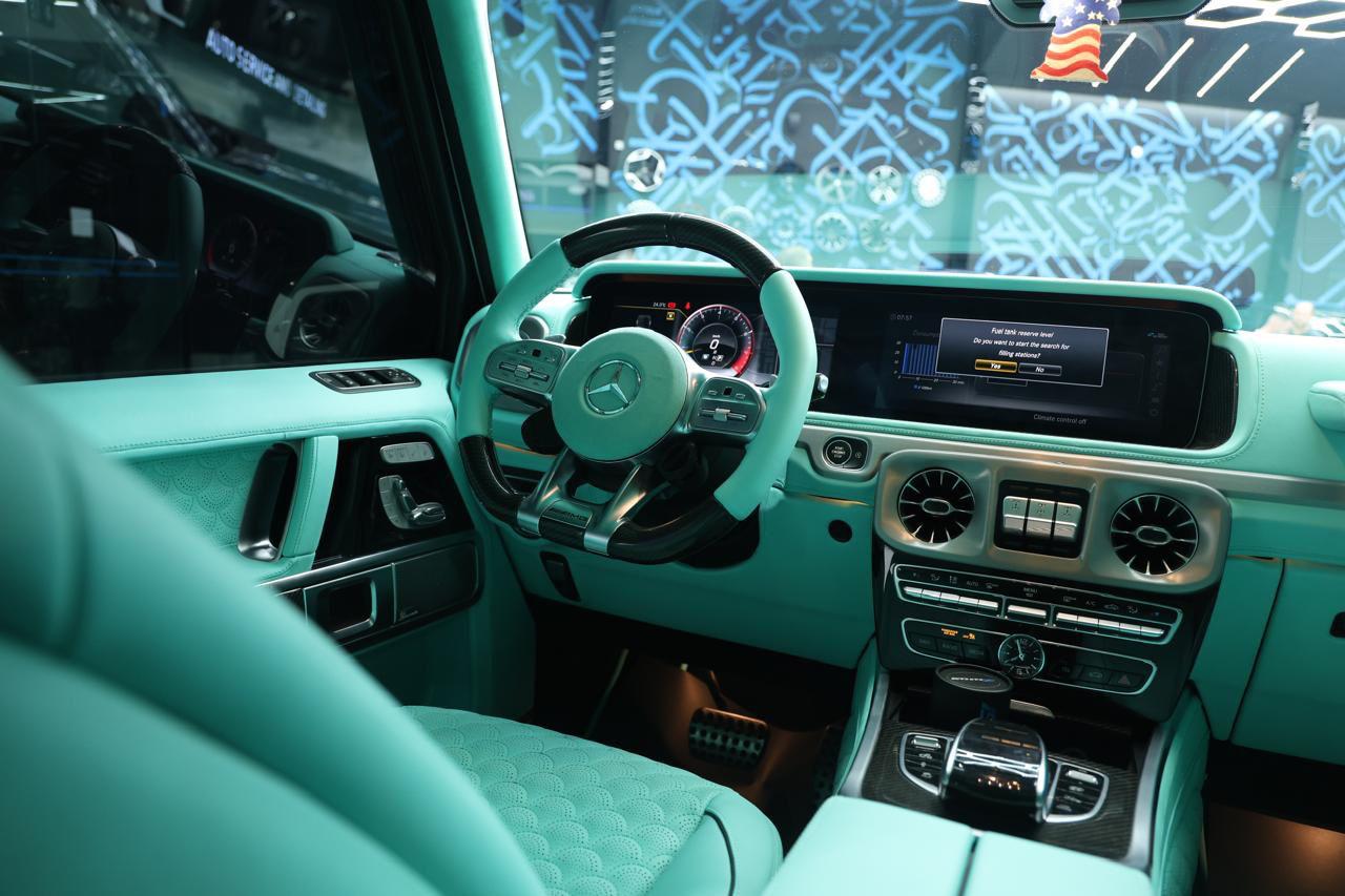 Rent Mercedes-Benz G-class WHITE 2023 in Dubai , UAE 
