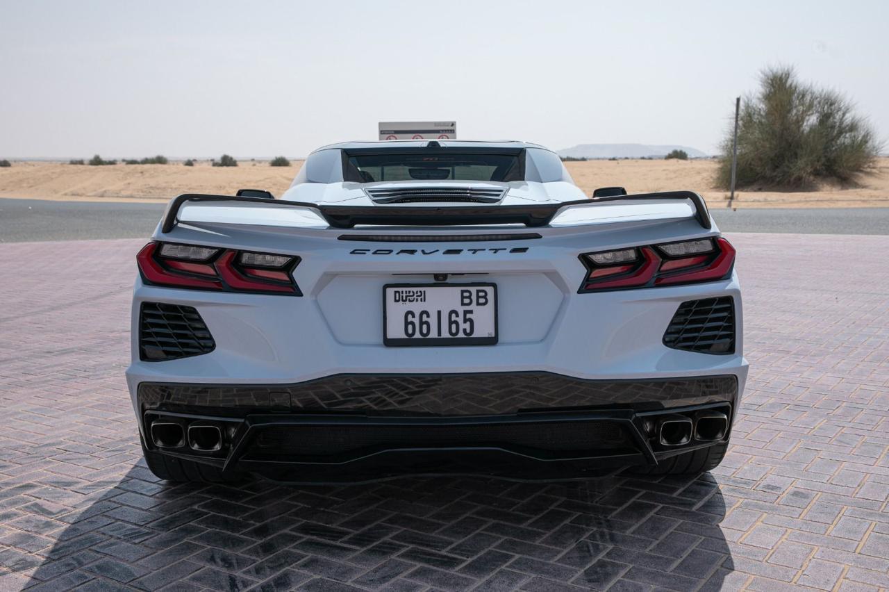 Rent Chevrolet Corvette BEIGE 2023 in Dubai , UAE 