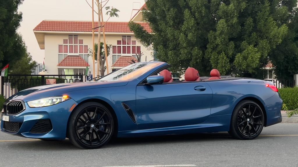 Rent Bmw Series 8 BLUE 2023 in Dubai , UAE 