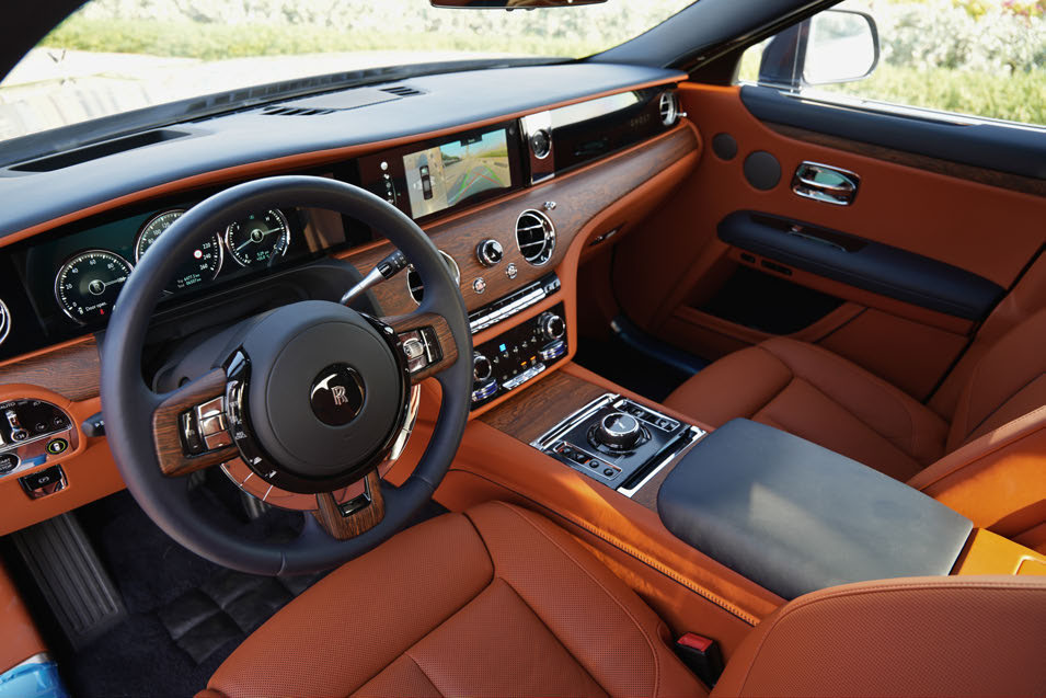 Rent Rolls-Royce Ghost BLUE 2023 in Dubai , UAE 