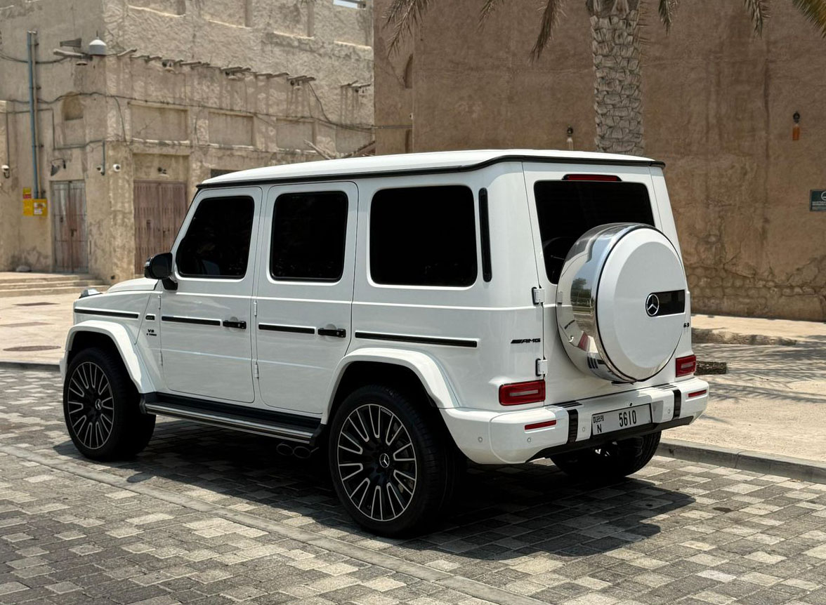 Rent Mercedes-Benz G-class WHITE 2025 in Dubai , UAE 