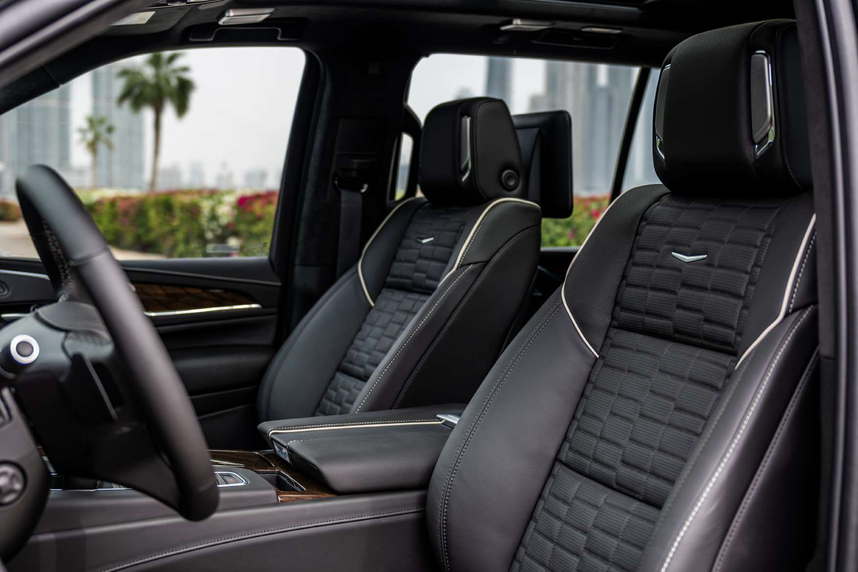 Rent Cadillac Escalade  Silver 2024 in Dubai , UAE 