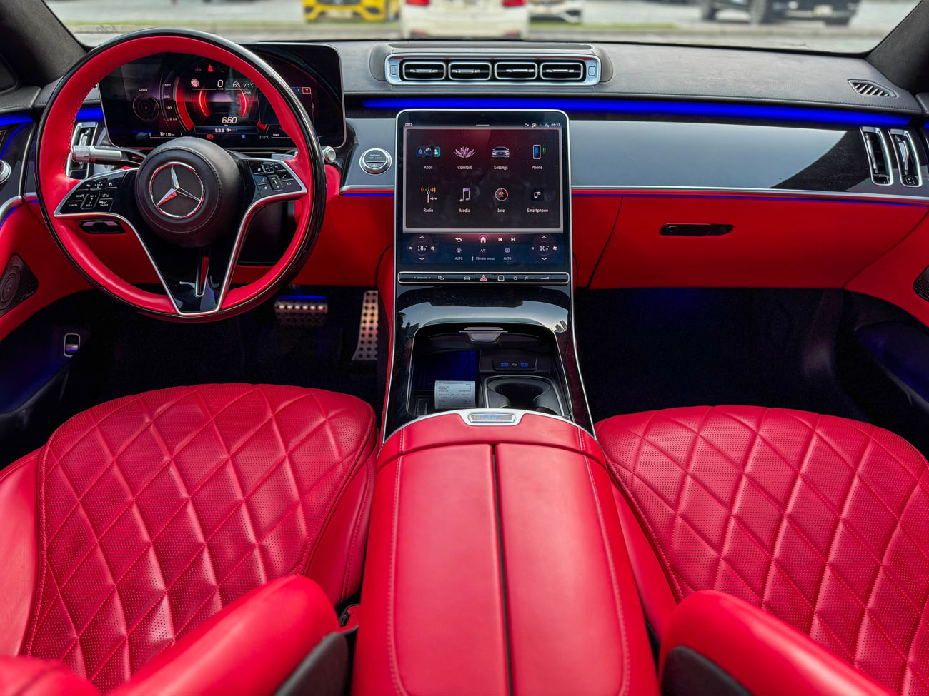 Rent Mercedes-Benz S-class BLACK 2023 in Dubai , UAE 