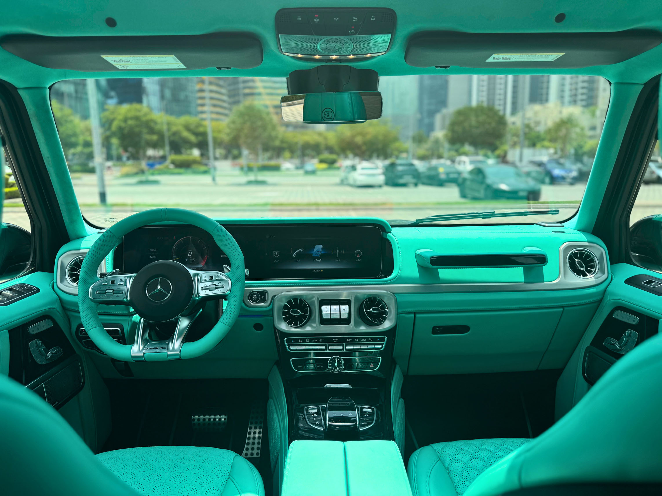 Rent Mercedes-Benz AMG G800 Brabus GREY 2024 in Dubai , UAE 