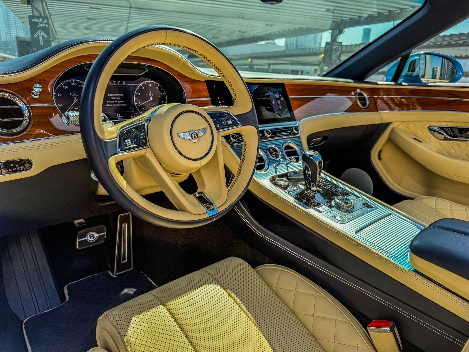 Rent Bentley Continental BLUE 2023 in Dubai , UAE 