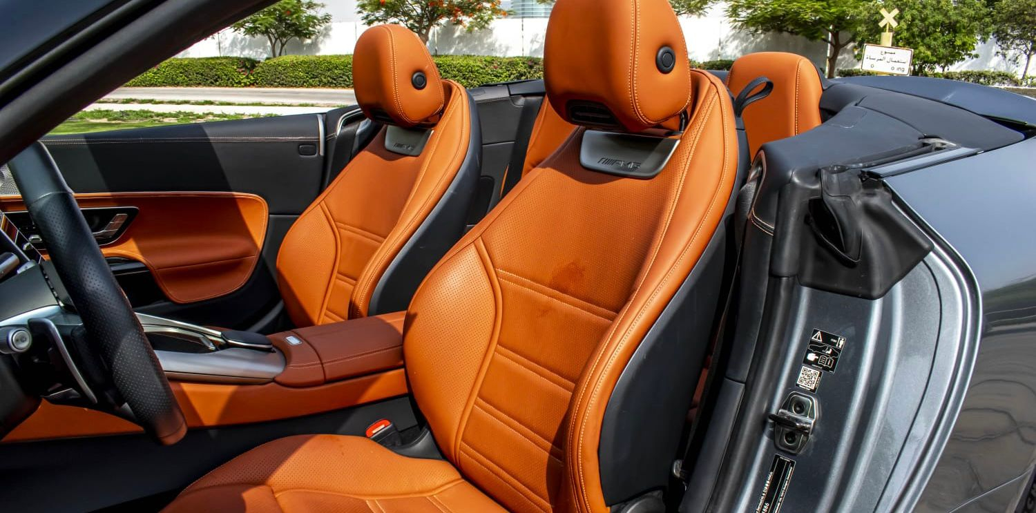 Rent Mercedes-Benz Sl  Silver 2024 in Dubai , UAE 
