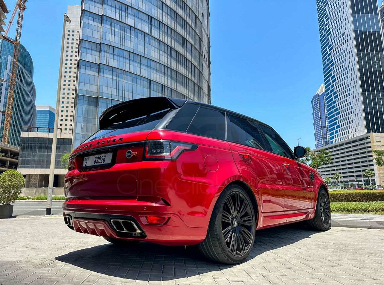 Rent Sport RED 2022 with chauffeur in Dubai , UAE 