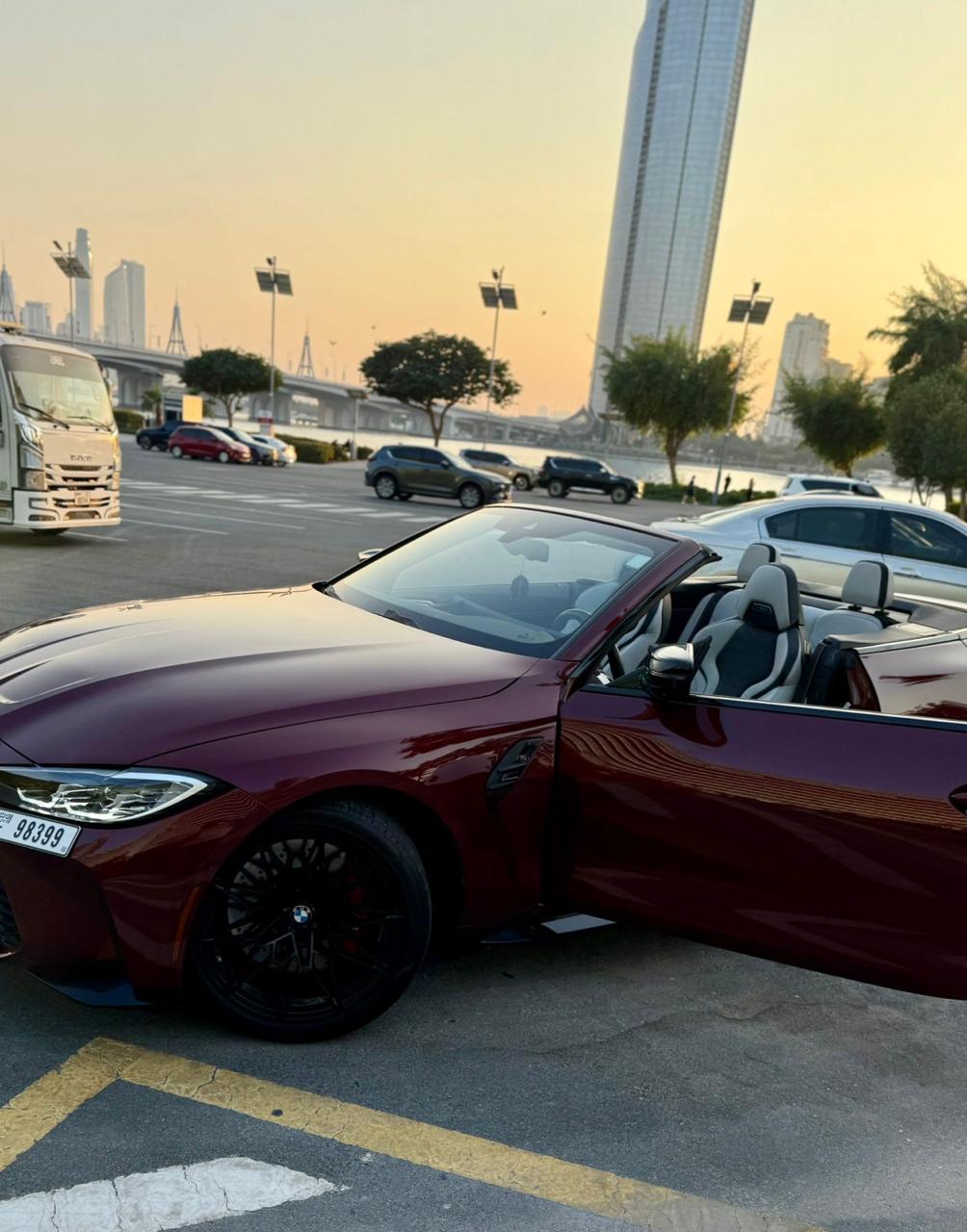 Rent Bmw Series 4 RED 2024 in Dubai , UAE 