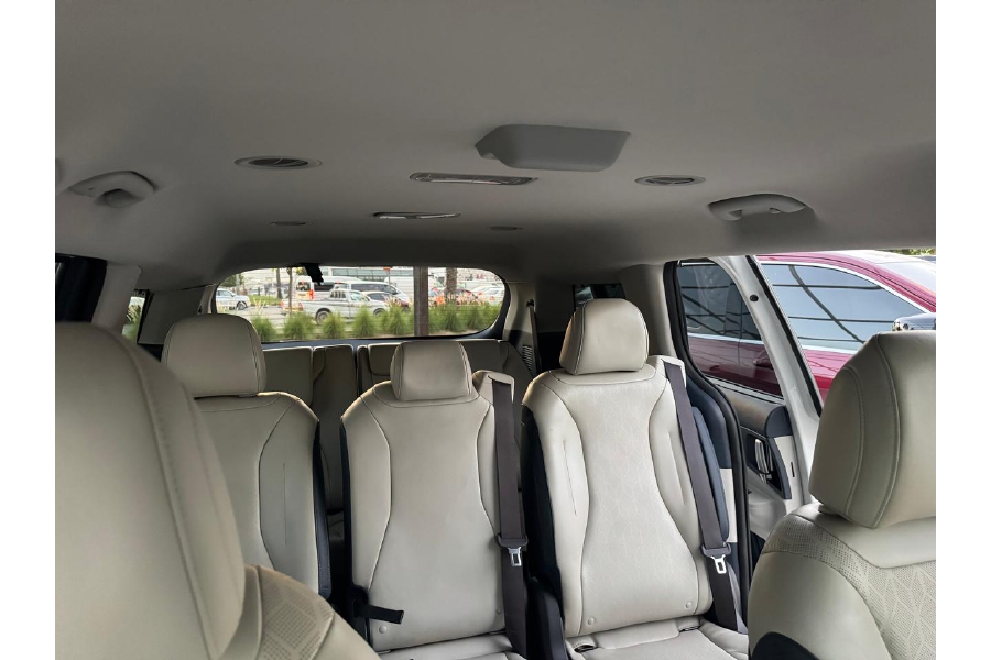 Rent Kia Carnival WHITE 2025 in Dubai , UAE 