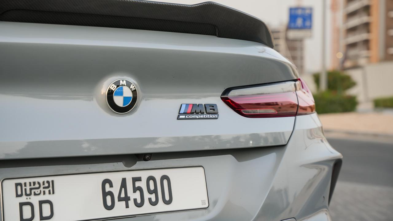 Rent Bmw Series 8 GREY 2023 in Dubai , UAE 