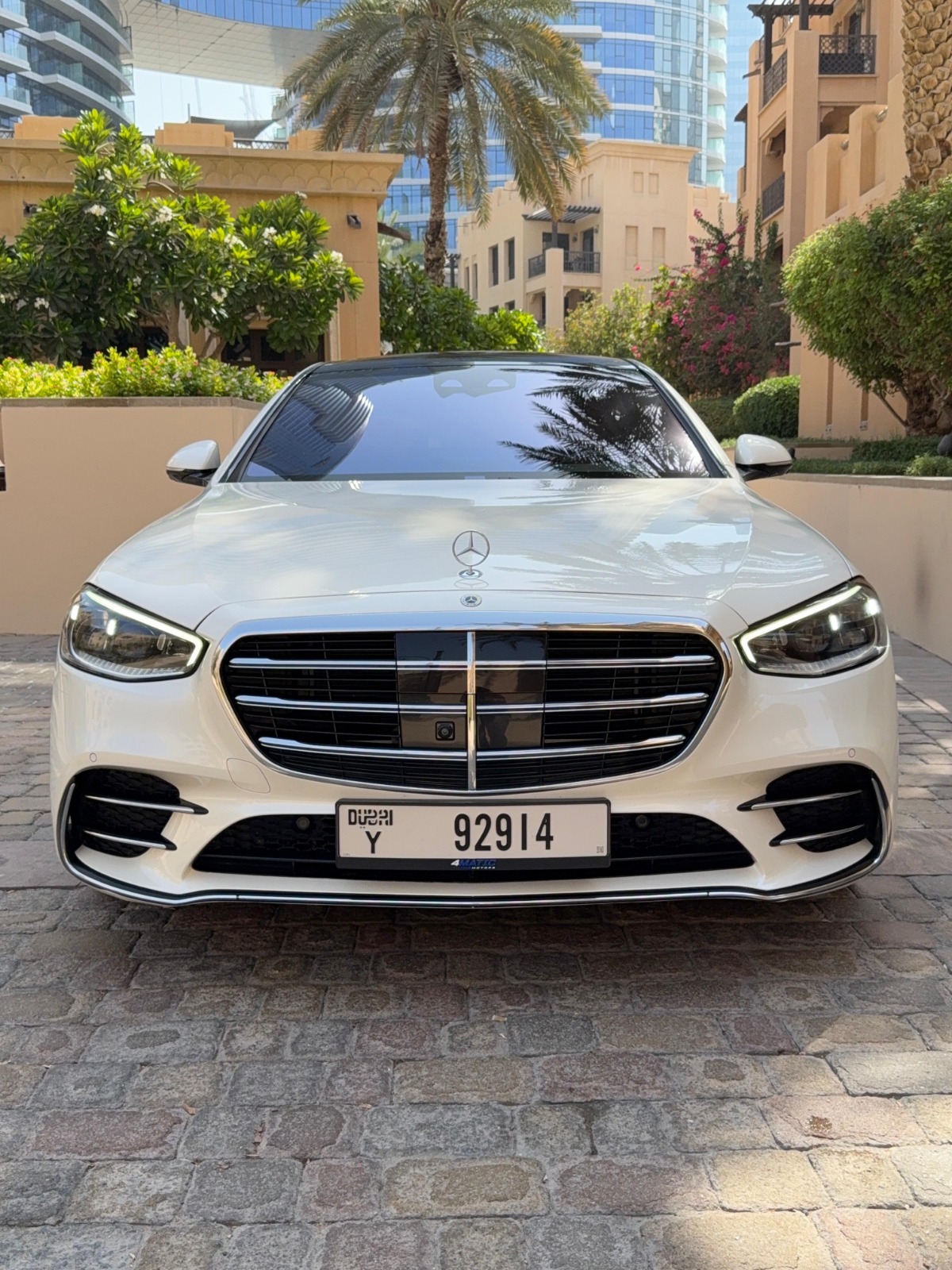Rent Mercedes-Benz S-class WHITE 2022 in Dubai , UAE 