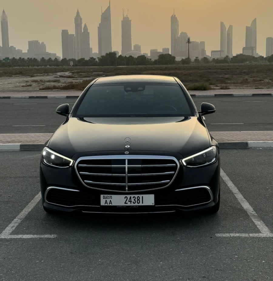 Rent Mercedes-Benz S-class BLACK 2021 in Dubai , UAE 