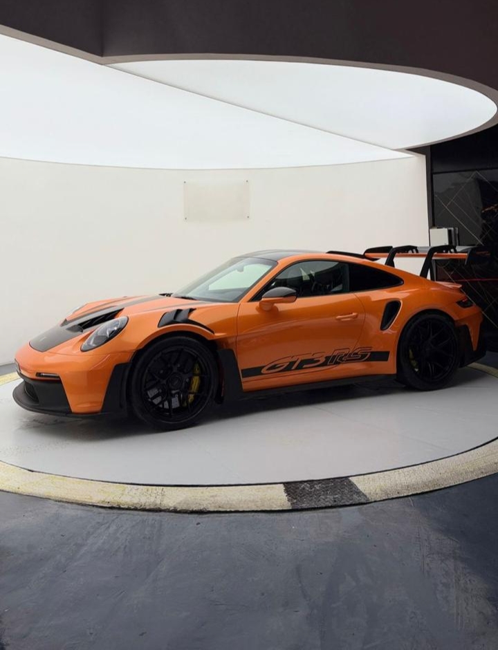 Rent Porsche 911 GT3 RS ORANGE 2024 in Dubai , UAE 