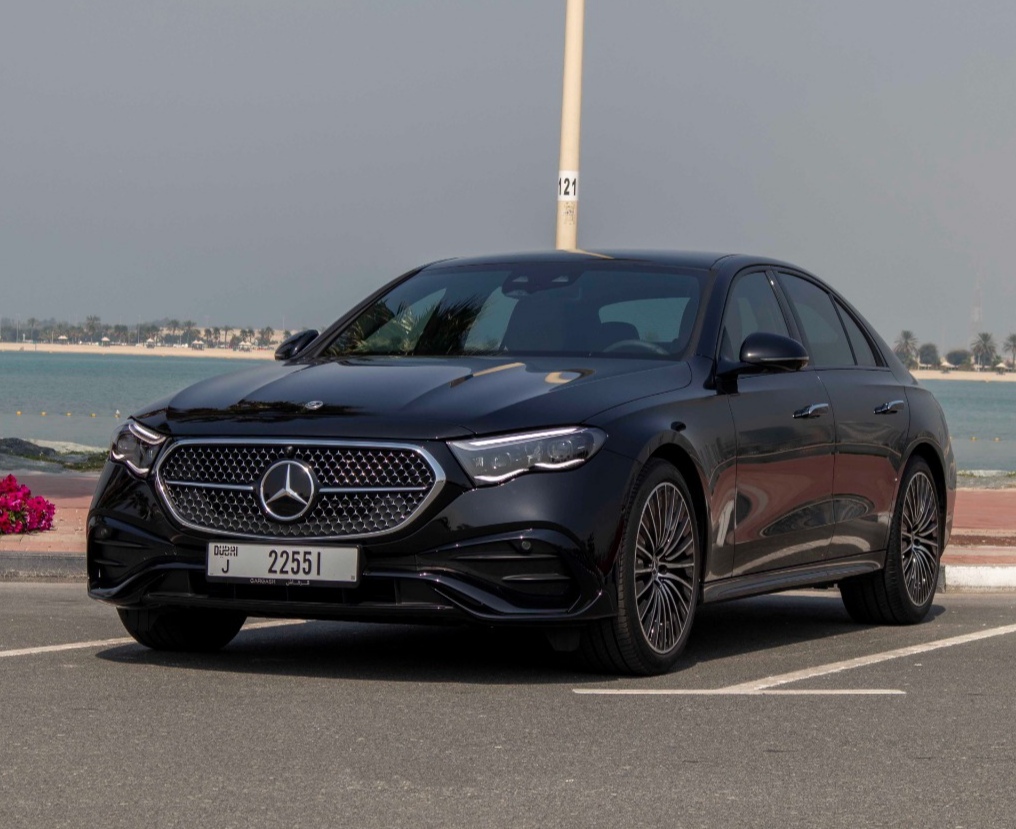 Rent Mercedes-Benz E-class BLACK 2024 in Dubai , UAE 