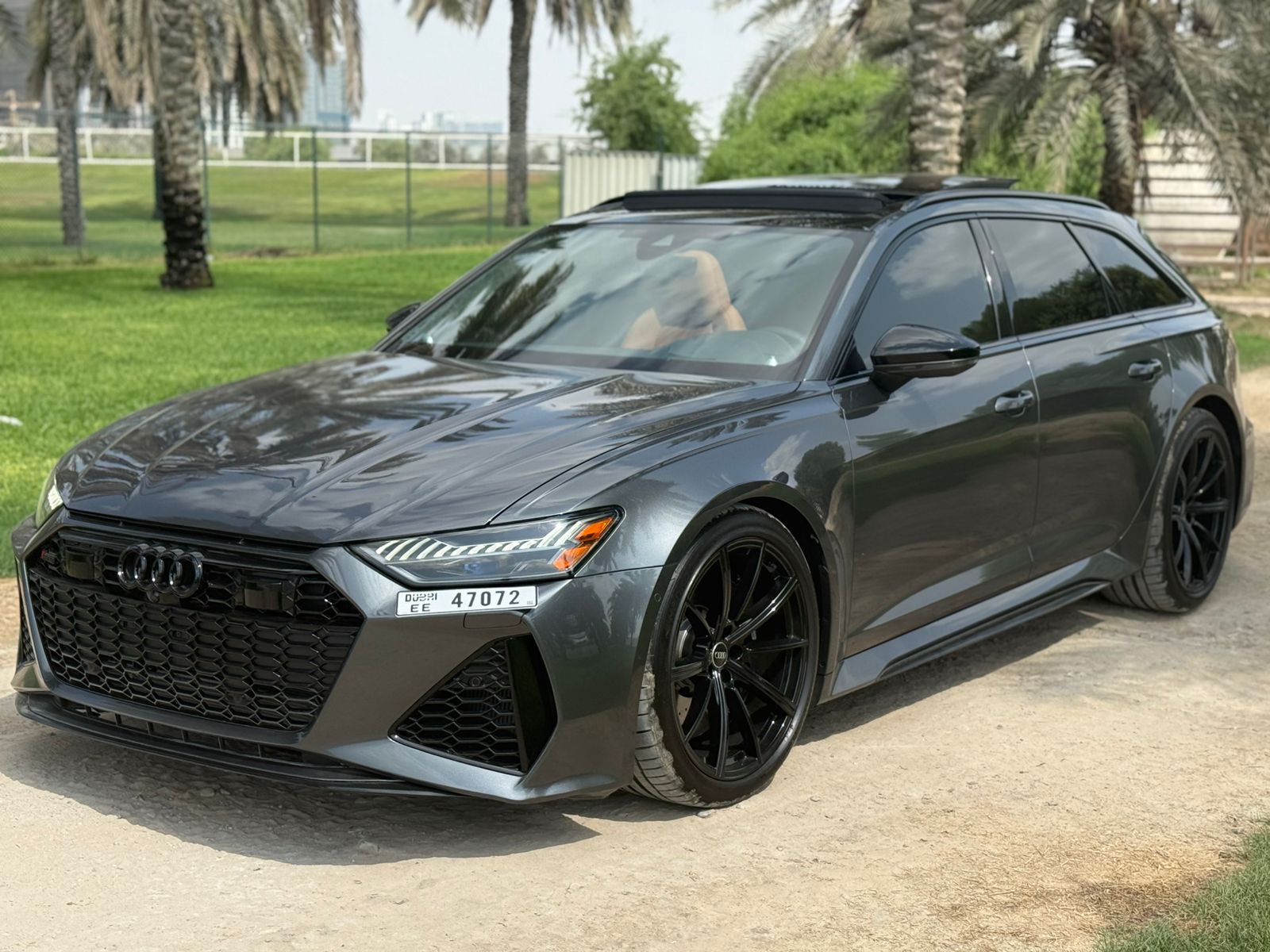Rent Audi RS6 GREY 2025 in Dubai , UAE 